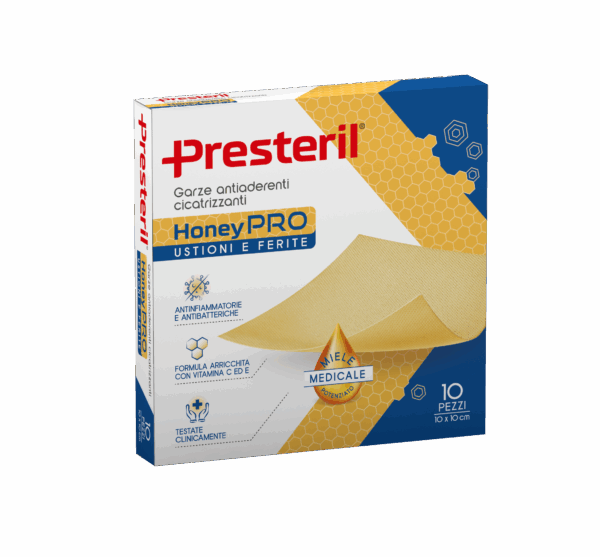 Garze antiaderenti cicatrizzanti HoneyPRO